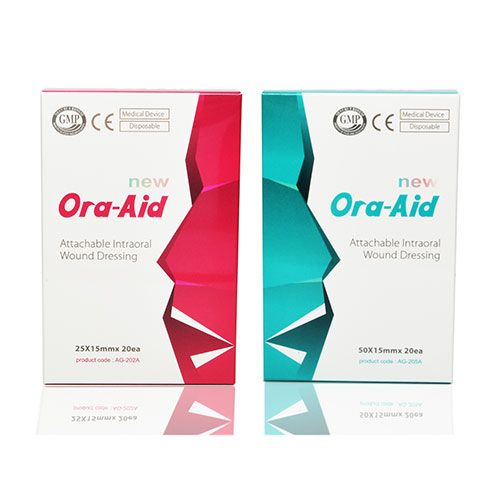 Ora-Aid conceptual intaoral wound dressing strip