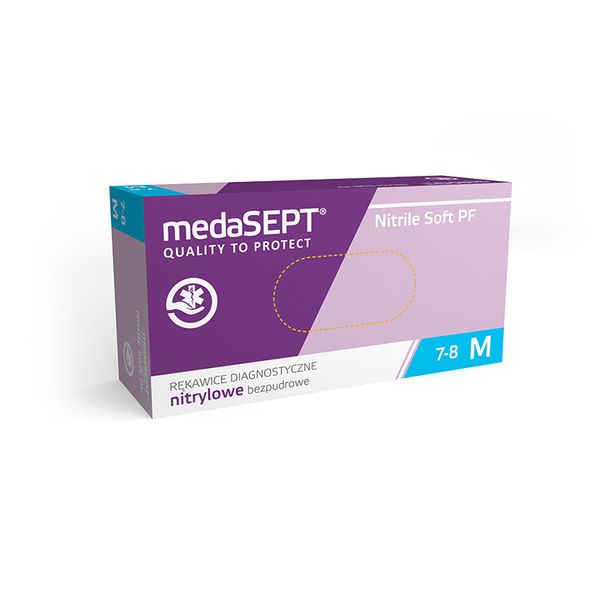 Nitrilinės pirštinės medaSEPT Soft PF